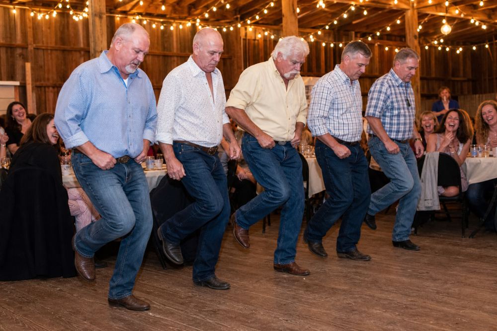 The Nutbush Five — Five blokes. One Nutbush. Total concentration. Zero regrets.